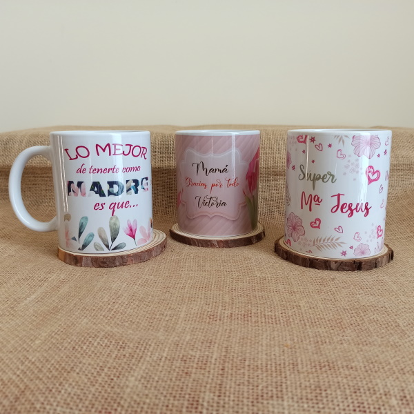 Tazas de cerámica personalizadas Día de la Madre